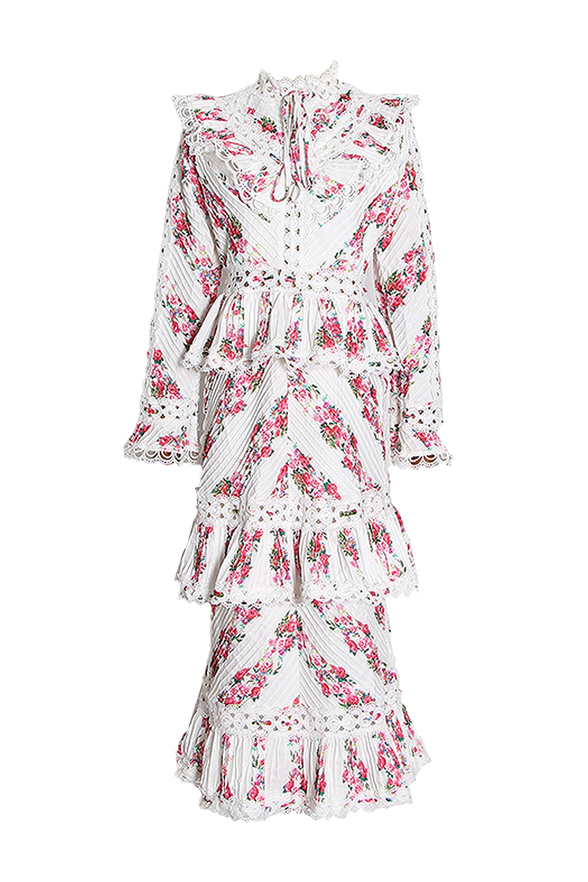 Morse Pink Midi Dress