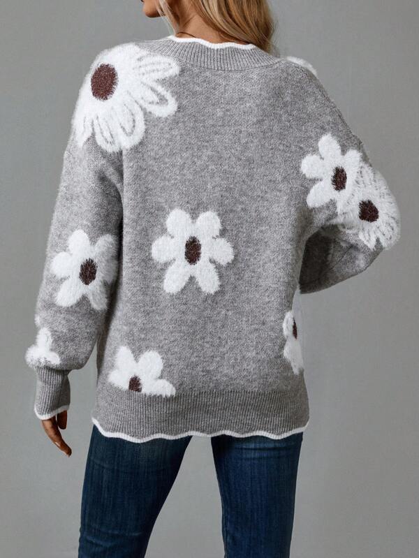 Thea – V-neck Sweater