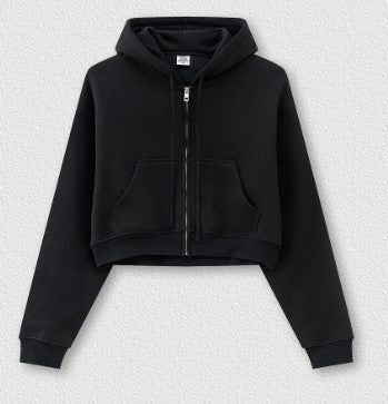 Autumn Short Zipper Coat Brand Sports Suit ’s ’s High-grade Sweater Two-piece Set