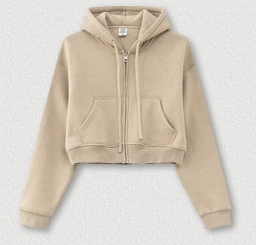 Autumn Short Zipper Coat Brand Sports Suit ’s ’s High-grade Sweater Two-piece Set