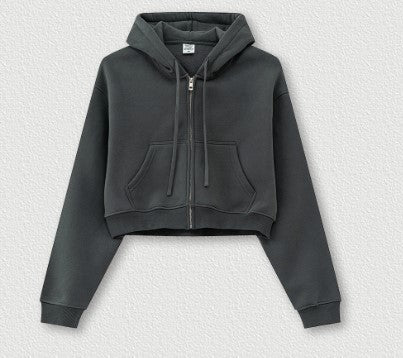 Autumn Short Zipper Coat Brand Sports Suit ’s ’s High-grade Sweater Two-piece Set
