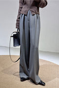 Straight-leg Wide-leg Pants