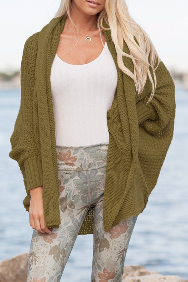 Patchwork Basic Outerwear Sweater
