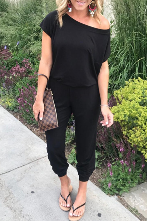 Street V Neck Boot Cut Jumpsuits(6 Colors)