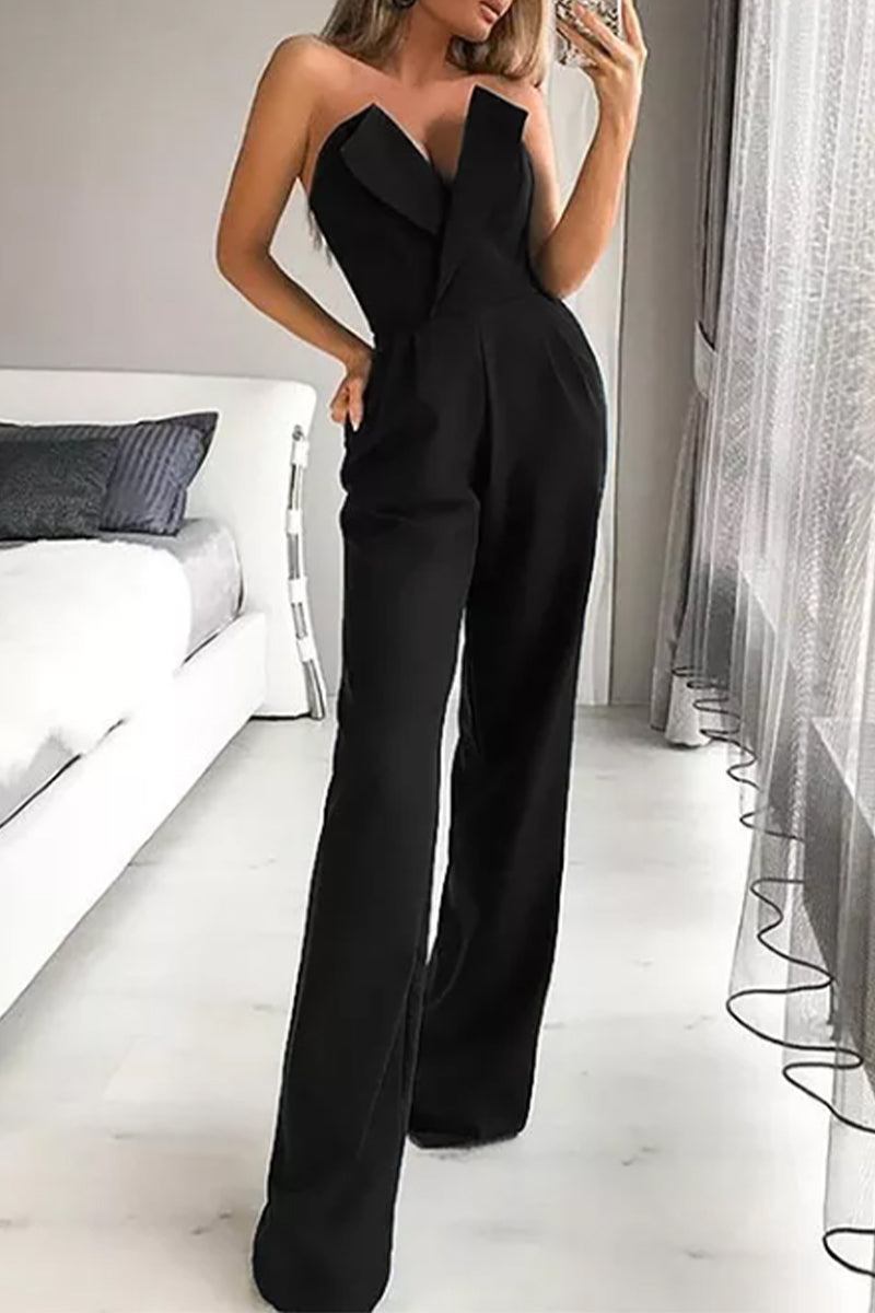 Color Regular Jumpsuits(3 Colors)