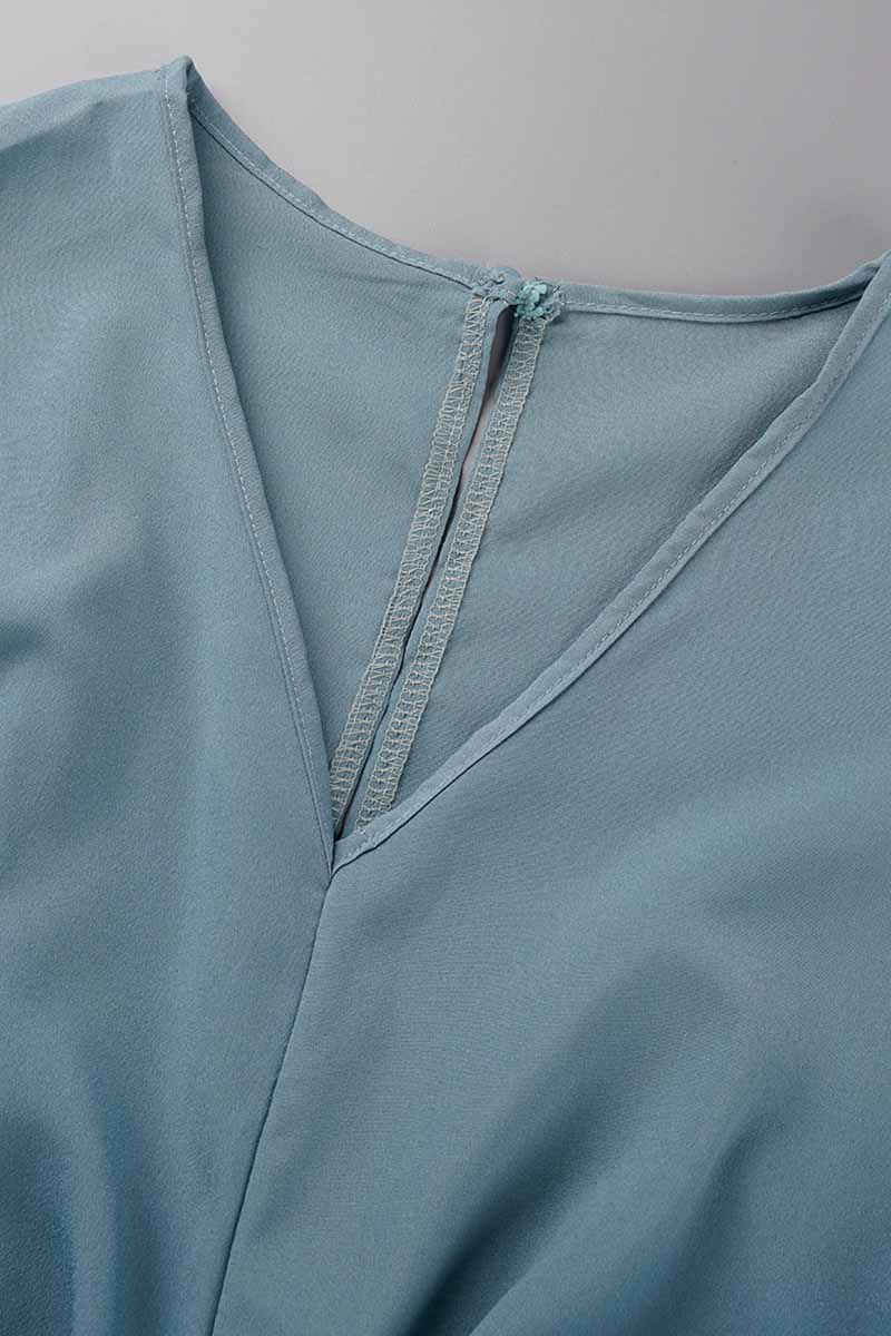 Street Backless V Neck Loose Jumpsuits(3 Colors)