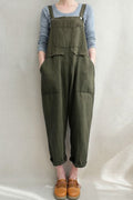Pocket Loose Jumpsuits