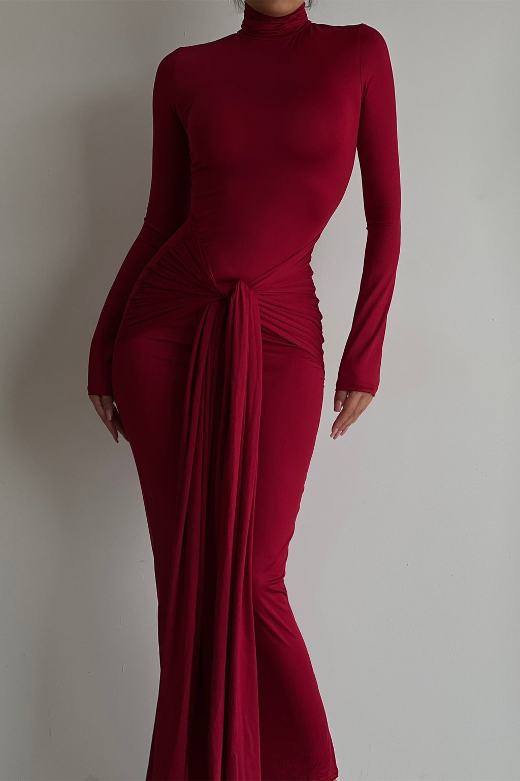 Liz Knotted Strap Maxi Dress