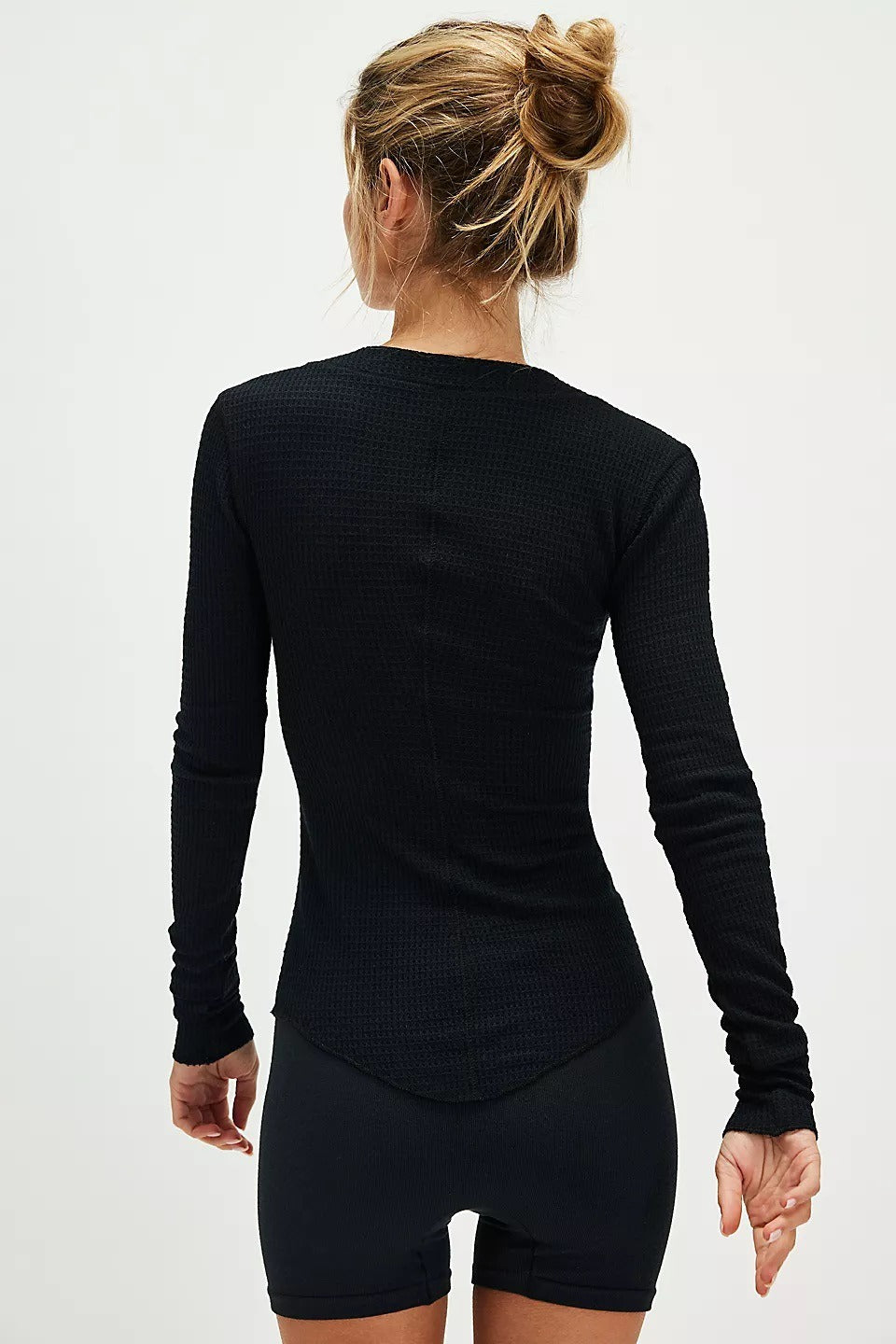 Single-button Fitted Long-sleeve Knit Cardigan