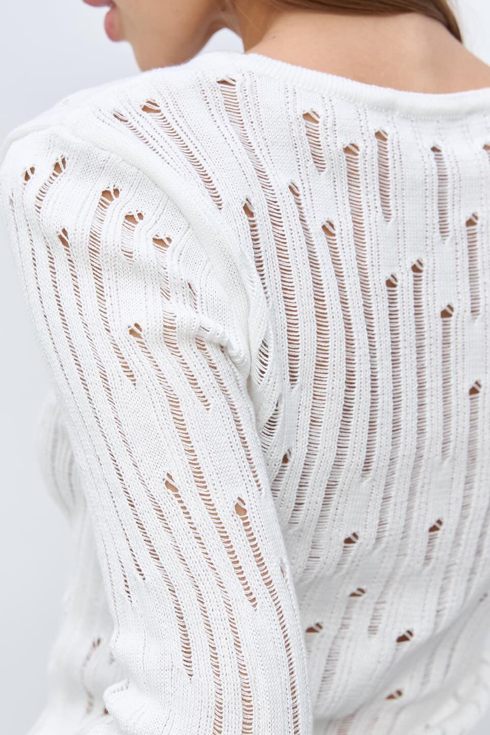 Sheer Knit Sweater