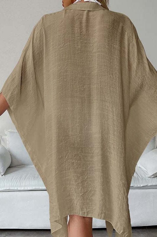 Batwing Sleeve Beach Cardigan