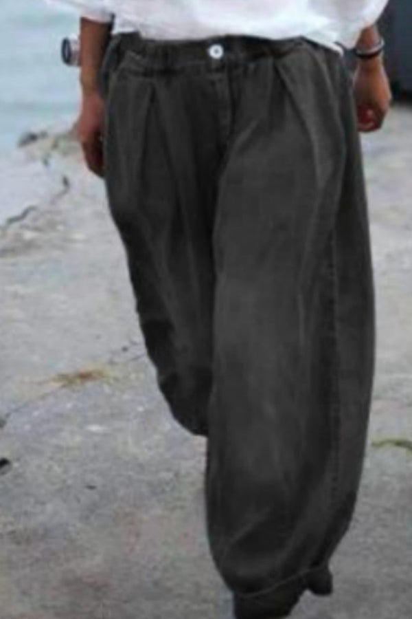 Printed Oversized Harem Pants