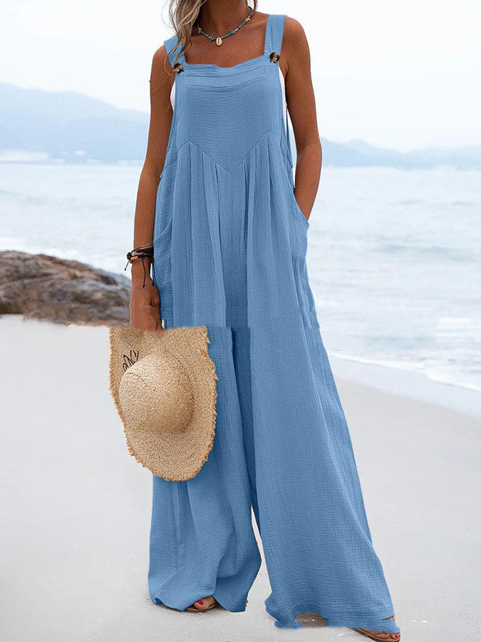 Wide-leg Pants Jumpsuits