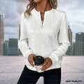 Non-duality Zip-up Sweater