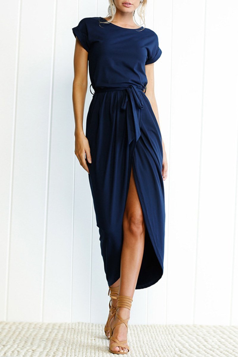 Color Essential Grace Midi Dress(4 Colors)
