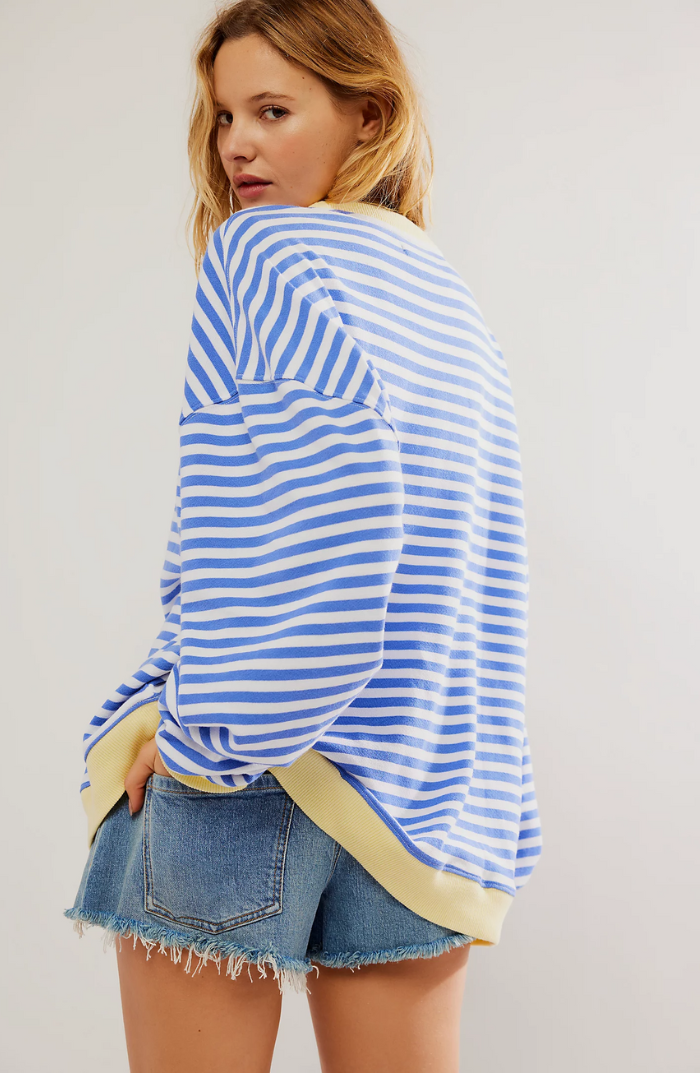 Linda - Oversized Striped Sweater