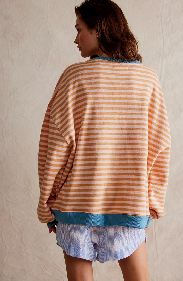 Linda - Oversized Striped Sweater