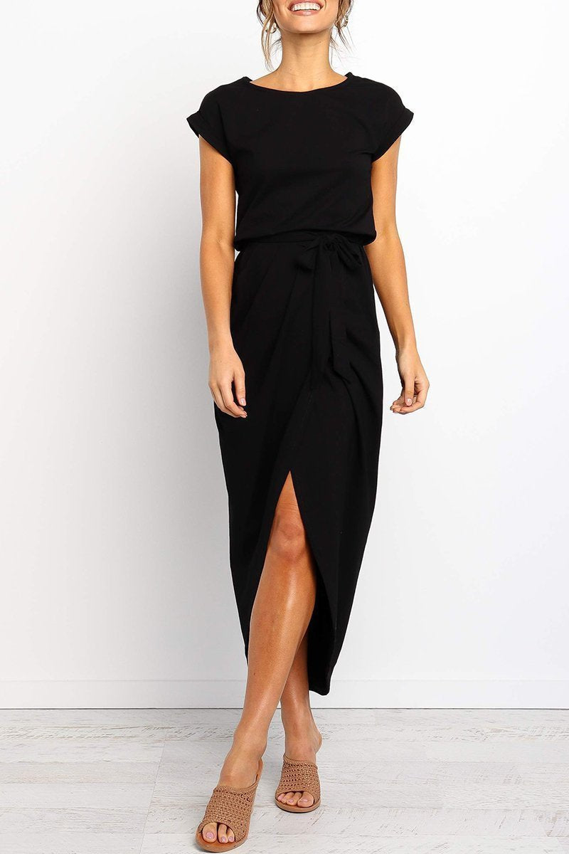 Color Essential Grace Midi Dress(4 Colors)