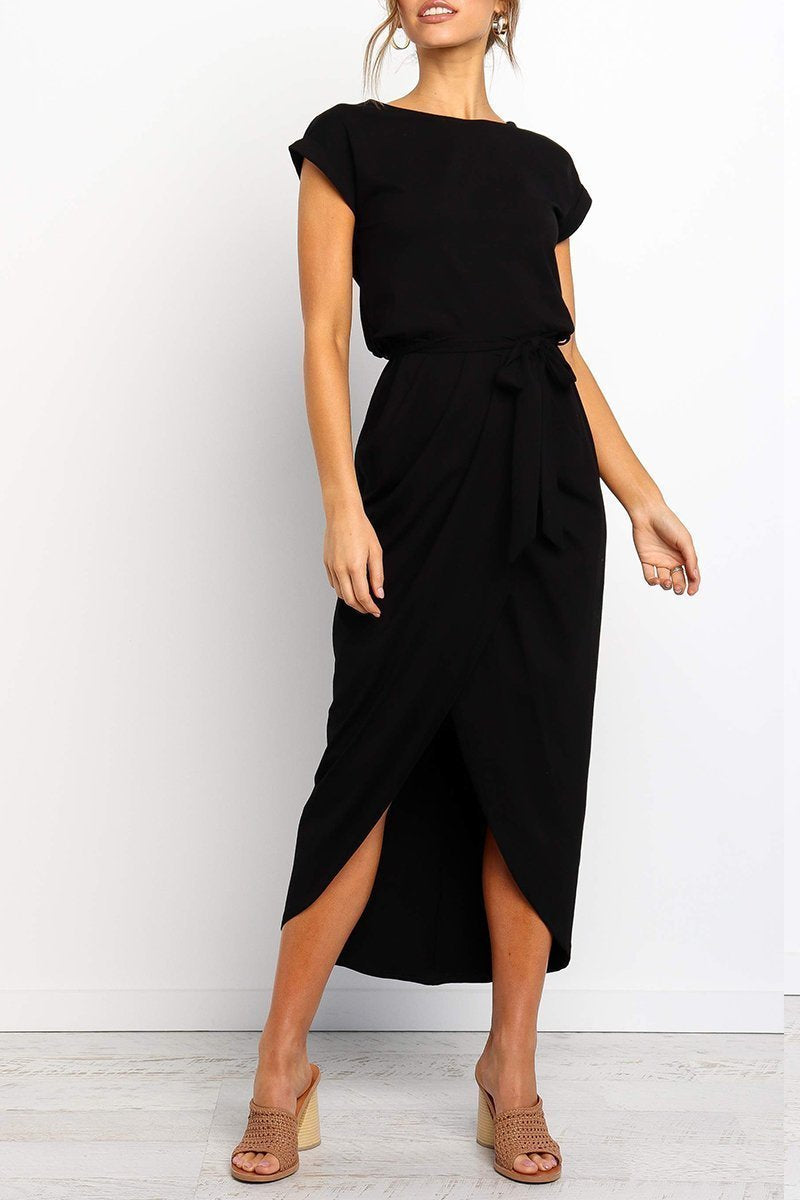 Color Essential Grace Midi Dress(4 Colors)