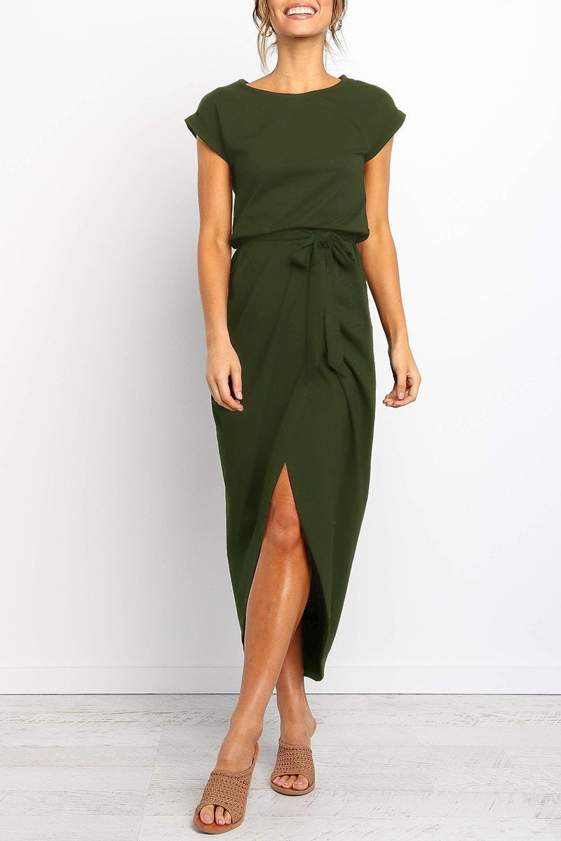 Color Essential Grace Midi Dress(4 Colors)