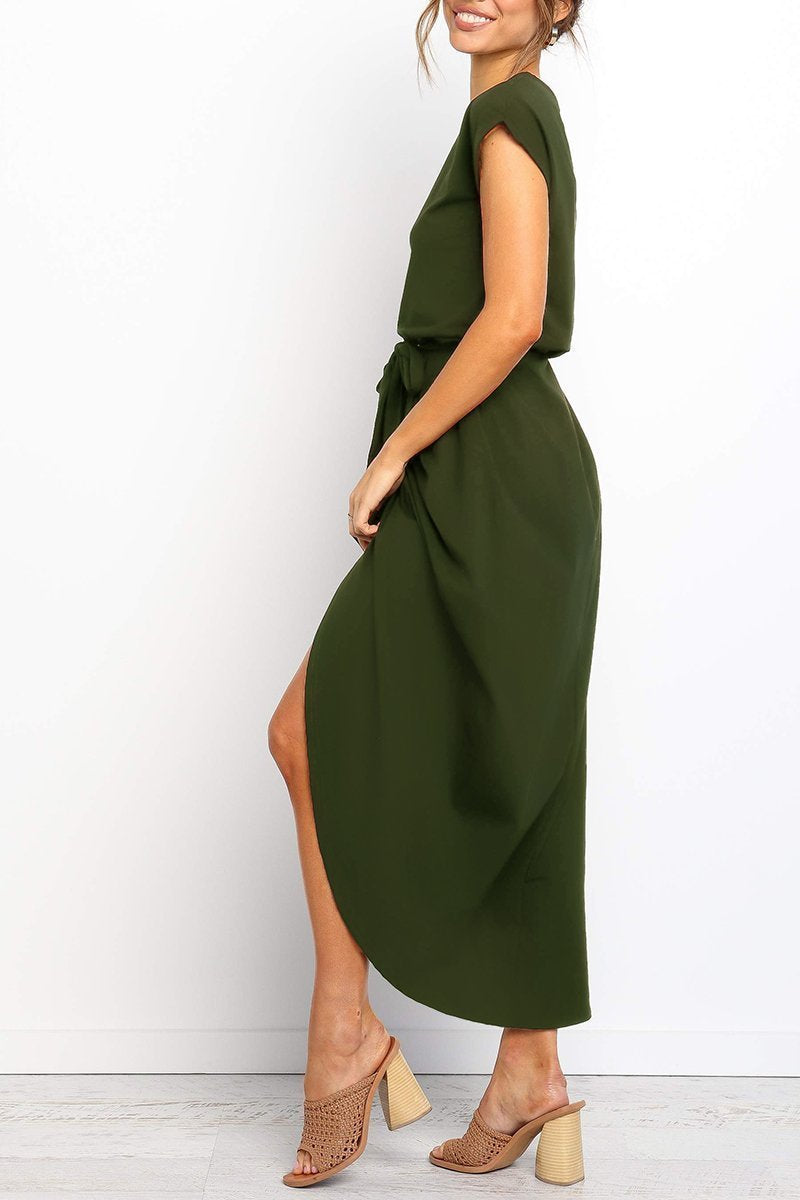 Color Essential Grace Midi Dress(4 Colors)