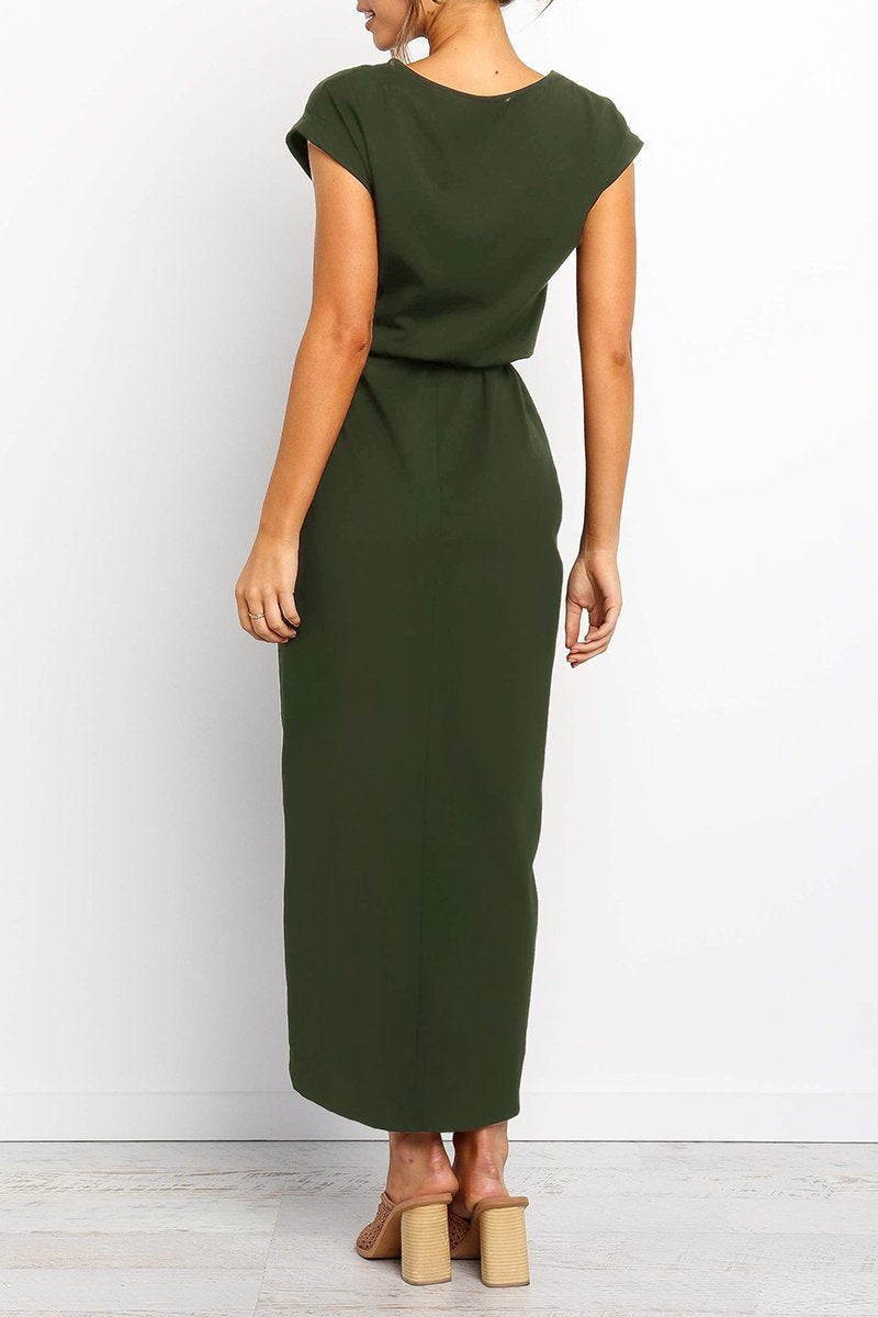 Color Essential Grace Midi Dress(4 Colors)