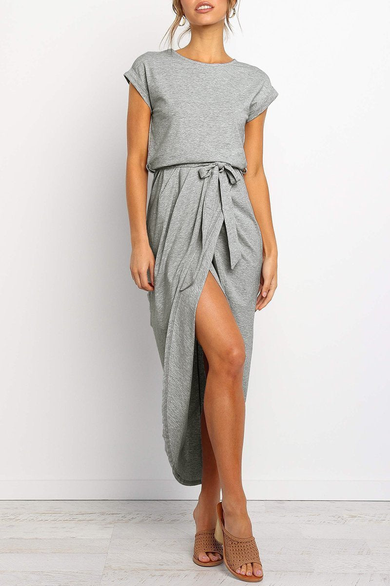 Color Essential Grace Midi Dress(4 Colors)