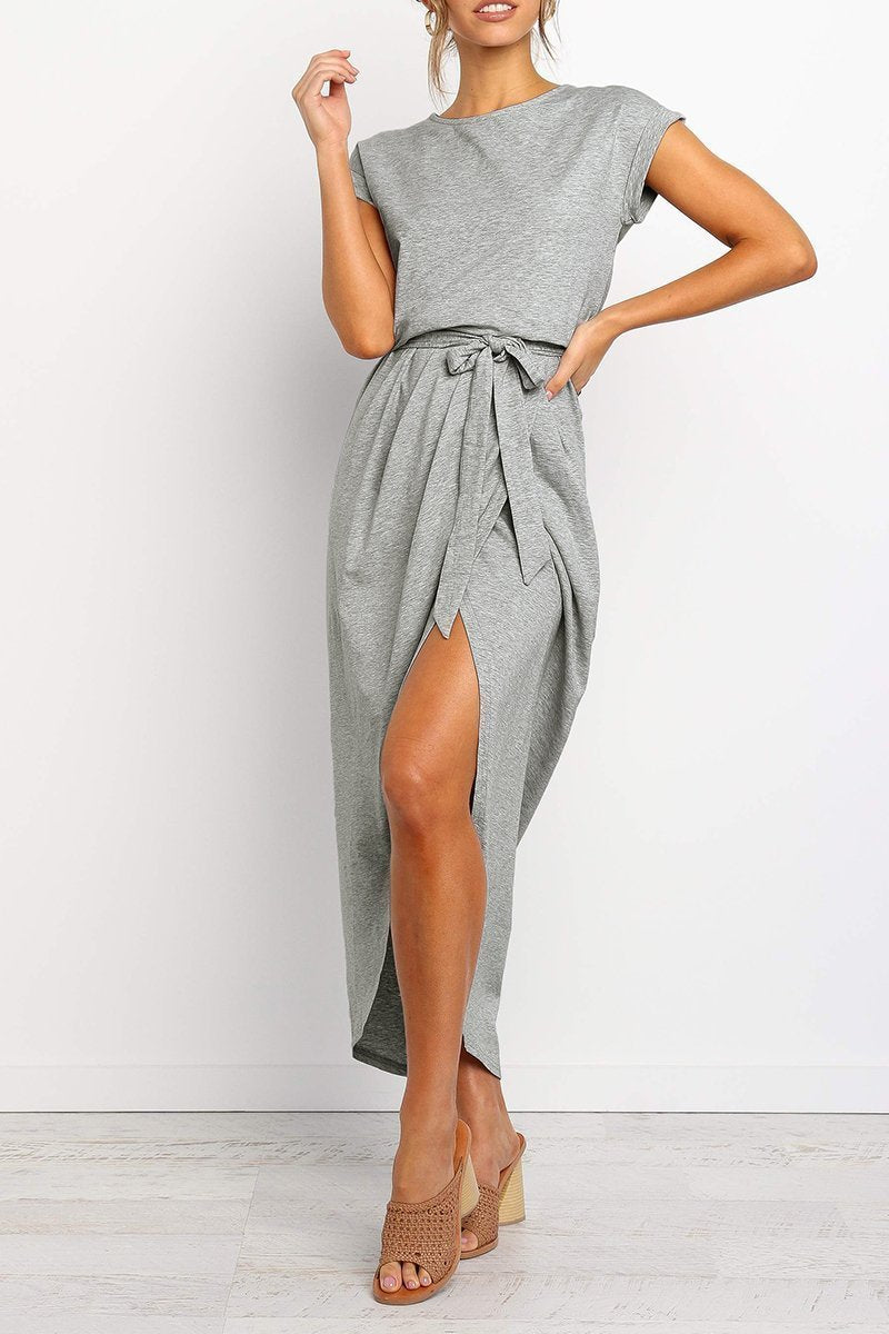 Color Essential Grace Midi Dress(4 Colors)