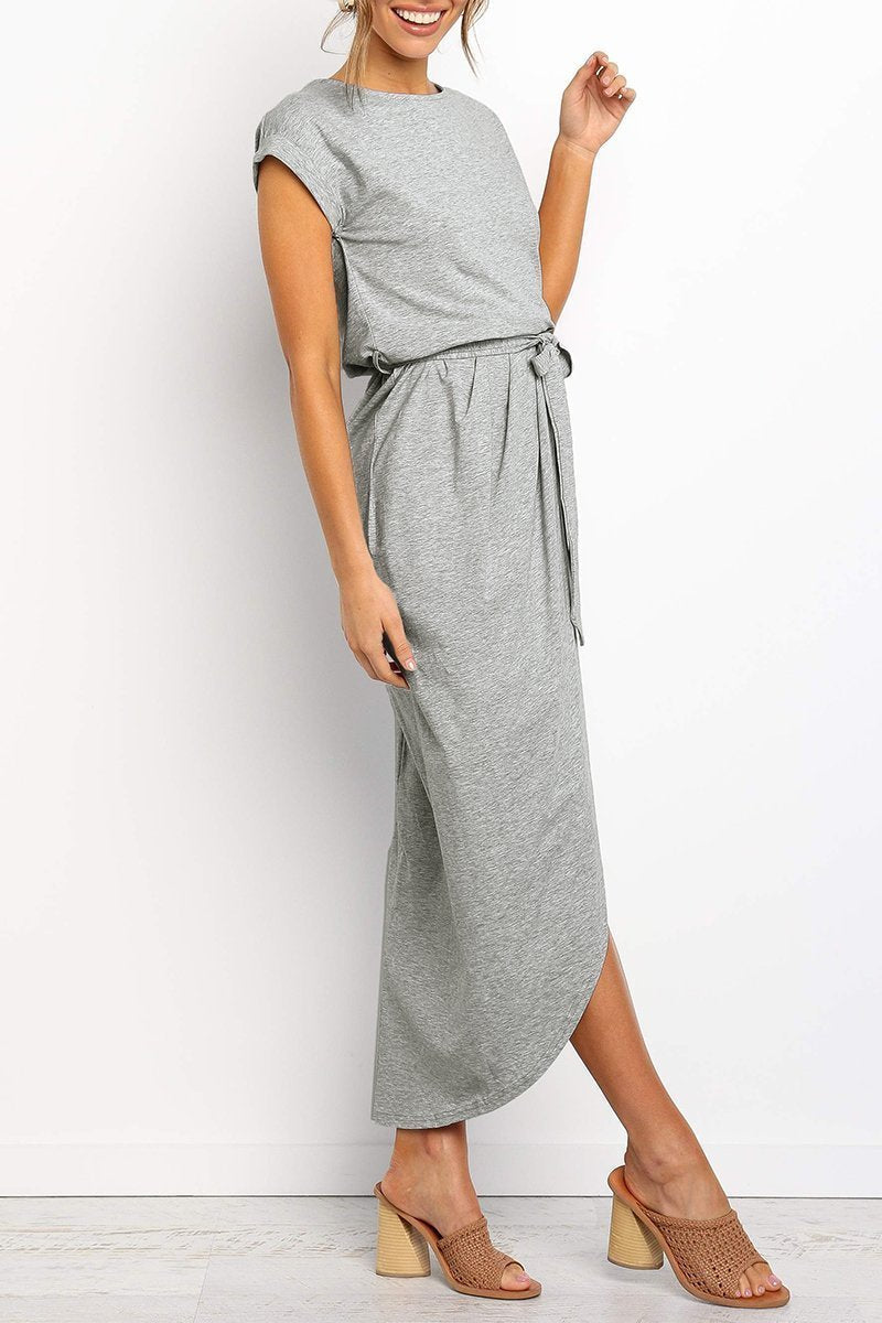 Color Essential Grace Midi Dress(4 Colors)