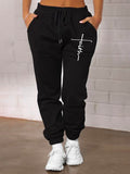 Basics Mid Waist Drawstring Pants Ar70105