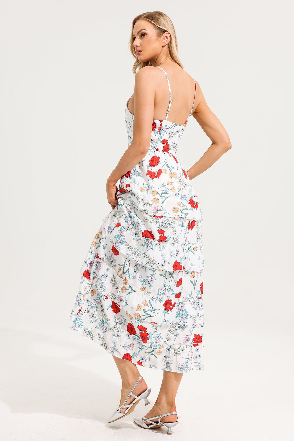Tiered Cami Maxi Dress