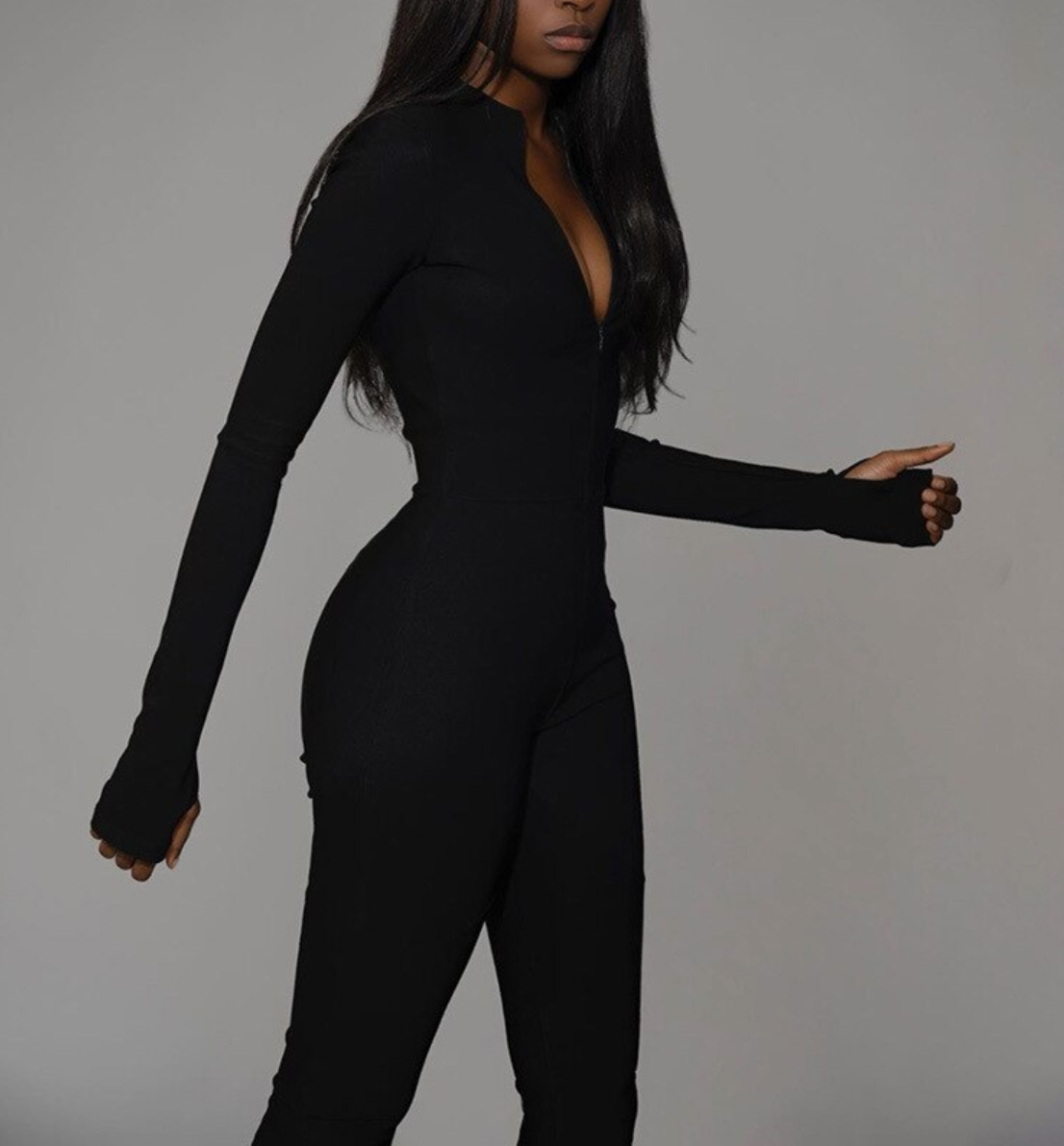 Chiara Zipper Jumpsuit