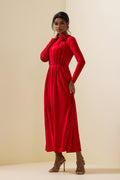 3d Jersey Bottom Midi Dress