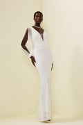 Sequin Cut-out Maxi Dress