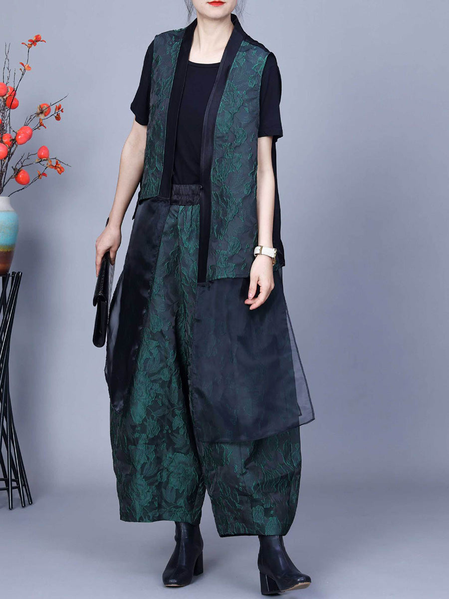 Flower Print Spring Loose Harem Pants Pa1018