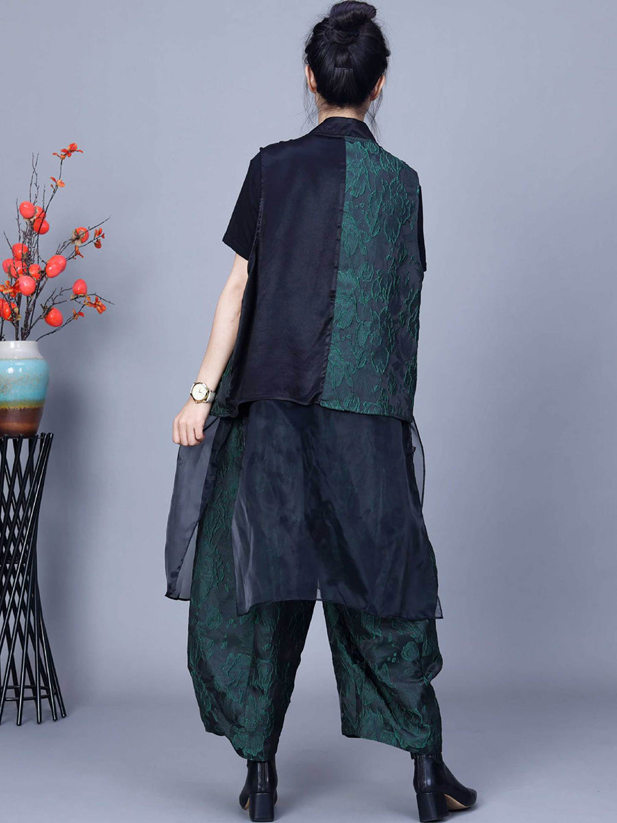 Flower Print Spring Loose Harem Pants Pa1018