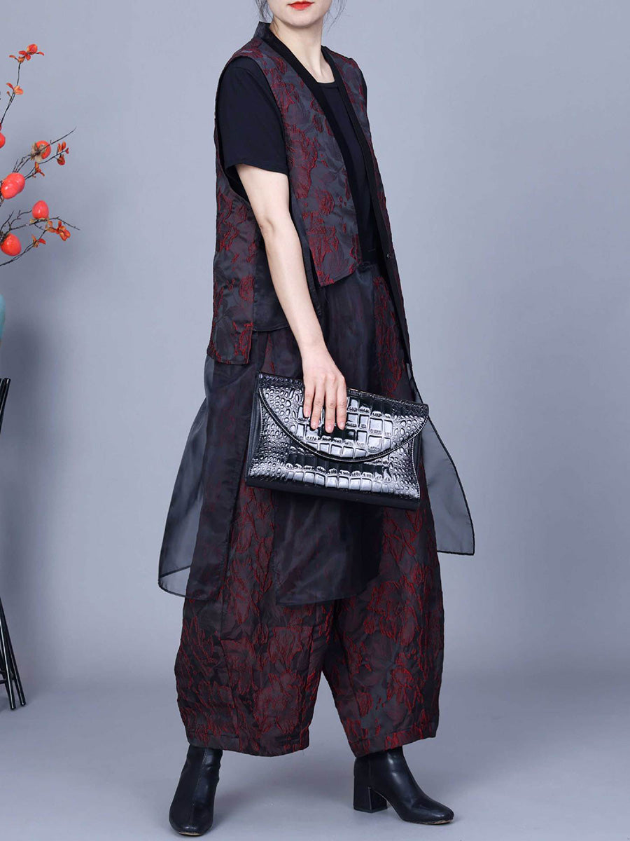 Flower Print Spring Loose Harem Pants Pa1018