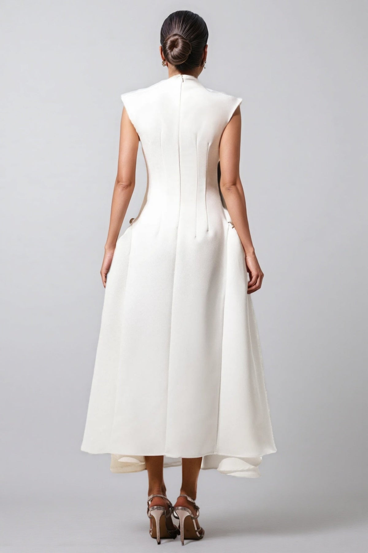 Paulina Choker Sleeveless Maxi Dress