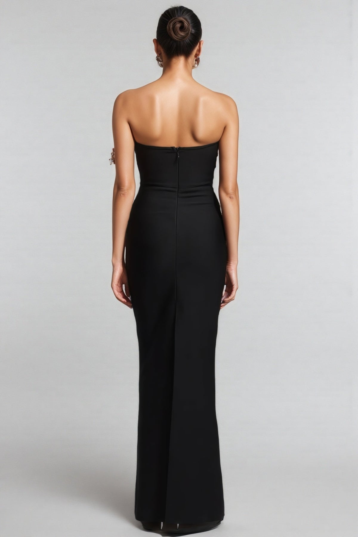Milla Dimensional Pearl Bandage Maxi Dress