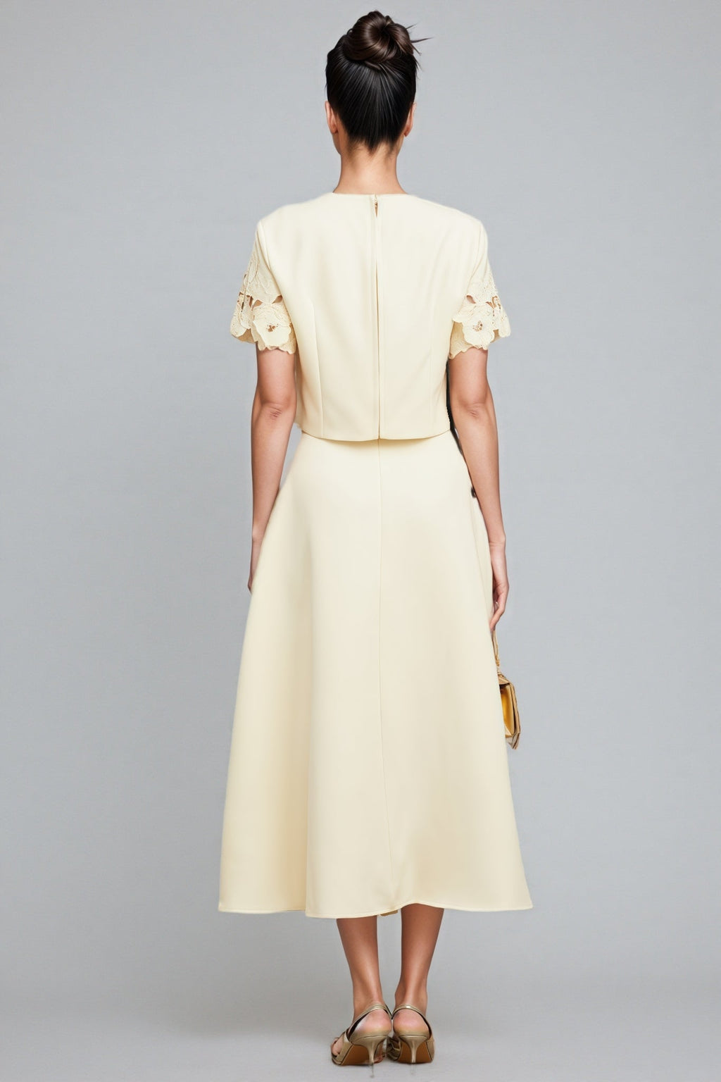 Larkd 3d Top Matching Maxi Dress Set