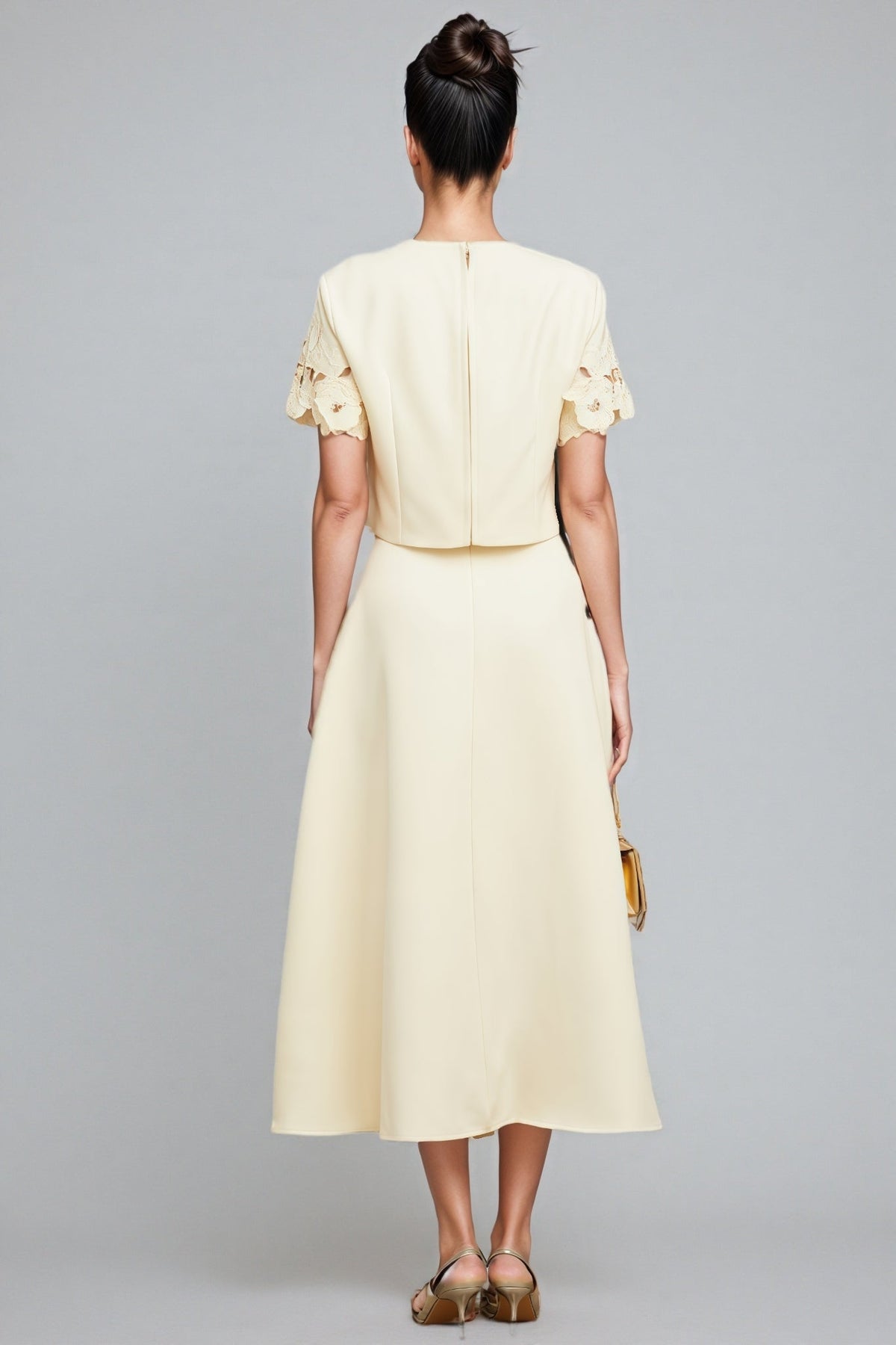 Larkd 3d Top Matching Maxi Dress Set