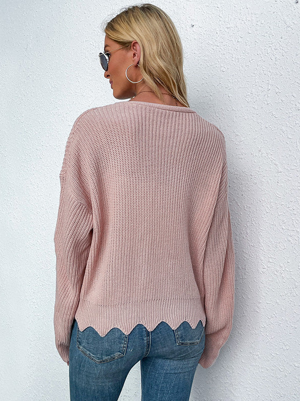 Knitted Loose Sweater