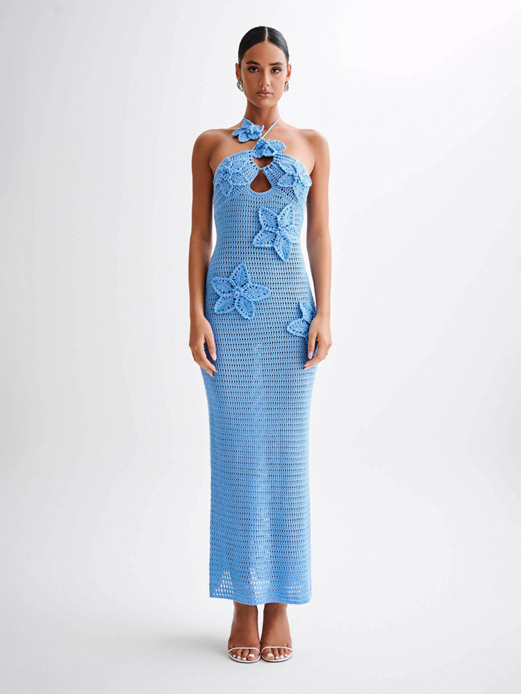 Kyla Crochet Maxi Dress