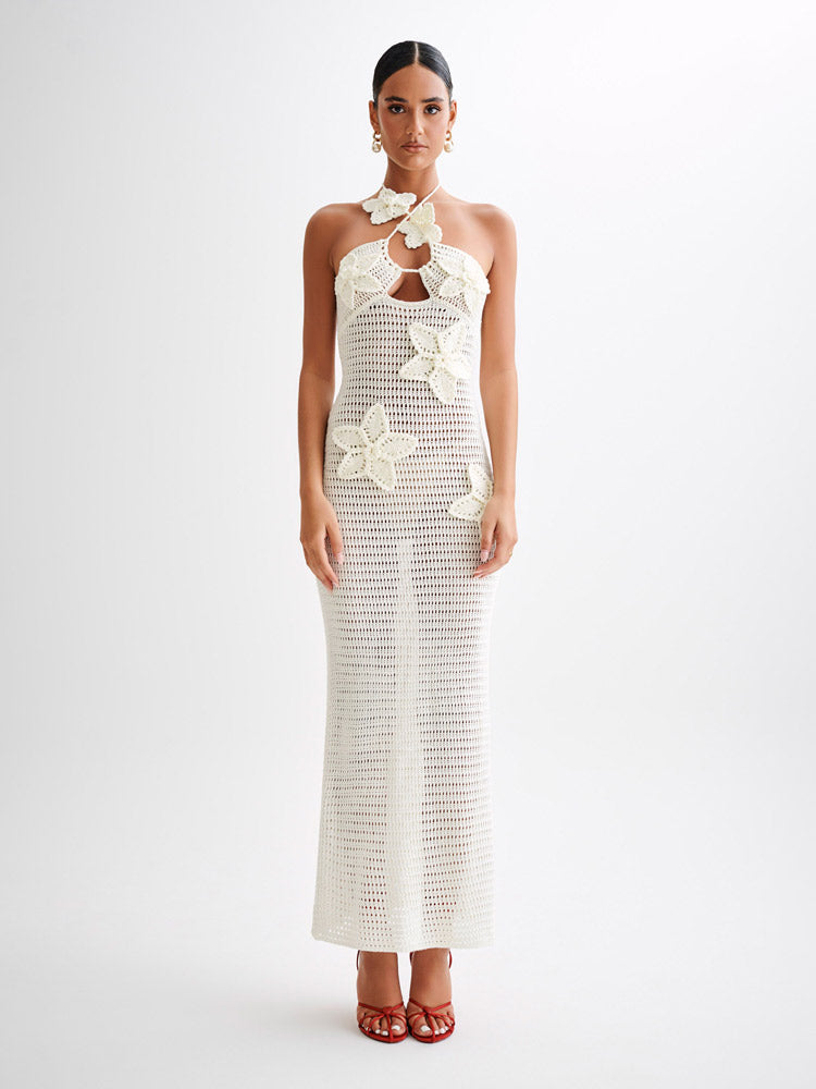 Kyla Crochet Maxi Dress