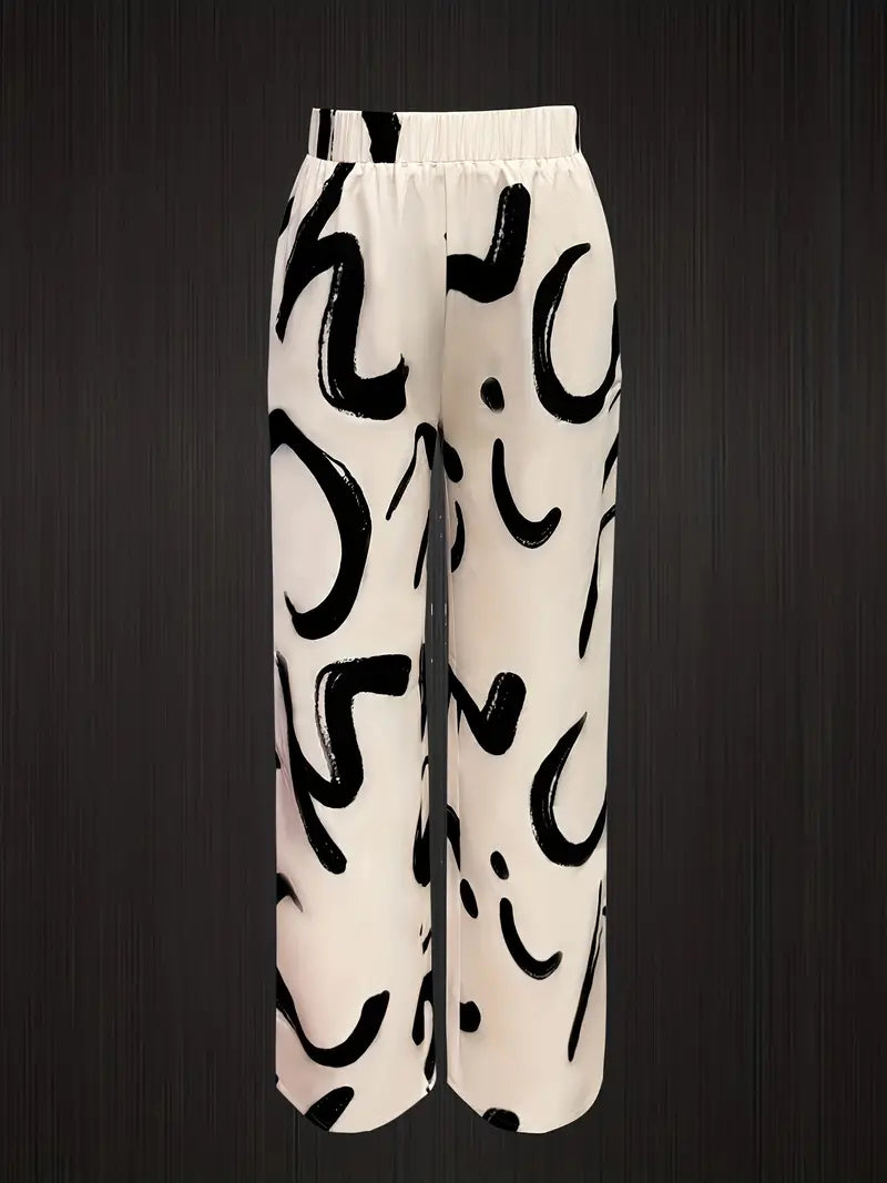 Long-sleeve Cardigan and Drawstring Trouser Set