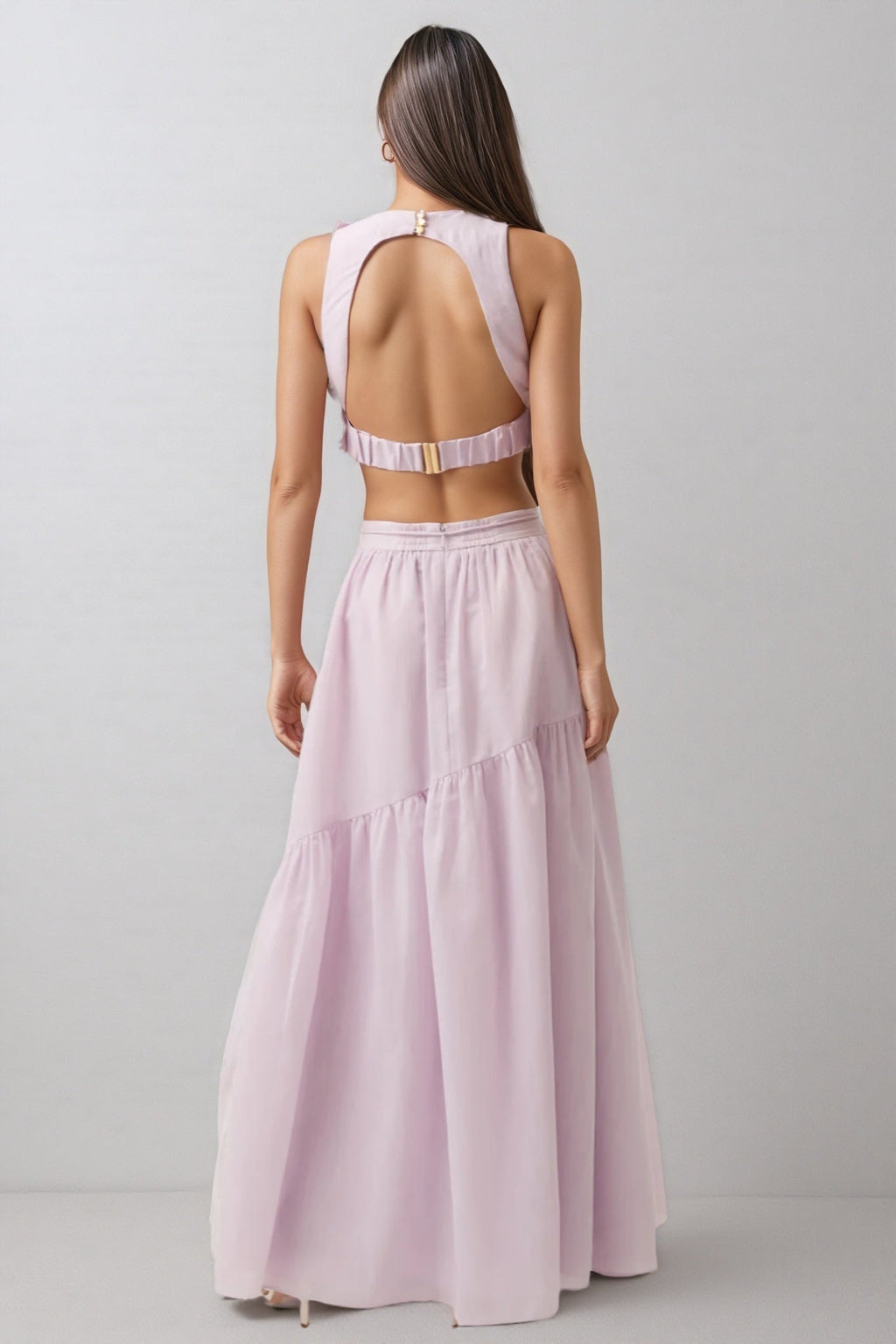 Michea 3d Maxi Dress Two Piece Set