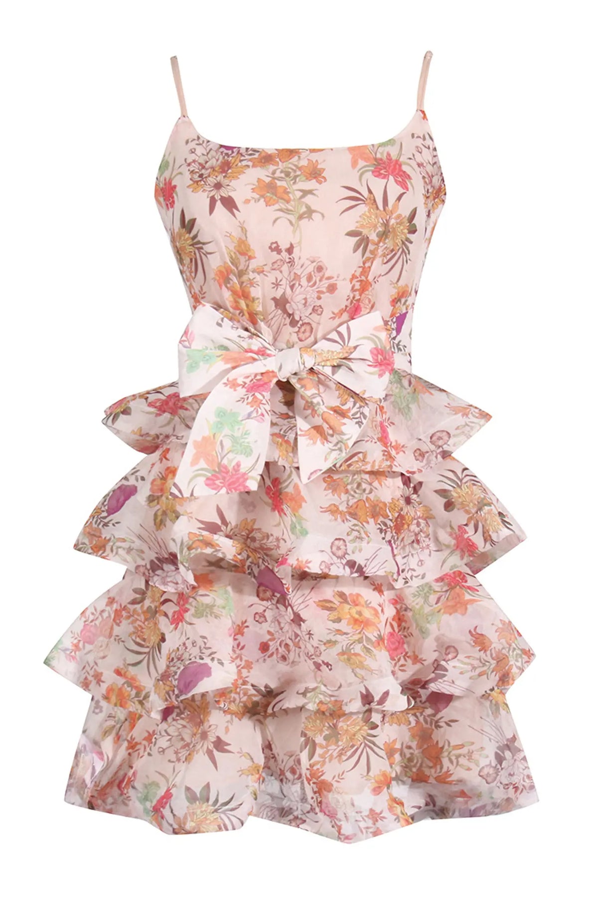 Irma Ruched Slip Mini Dress