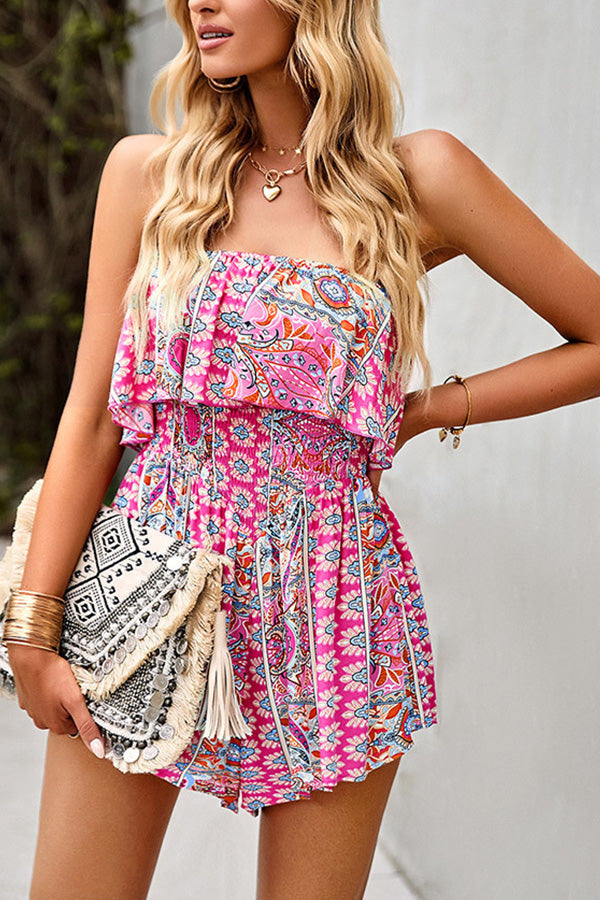 One-shoulder Wide-leg Jumpsuit