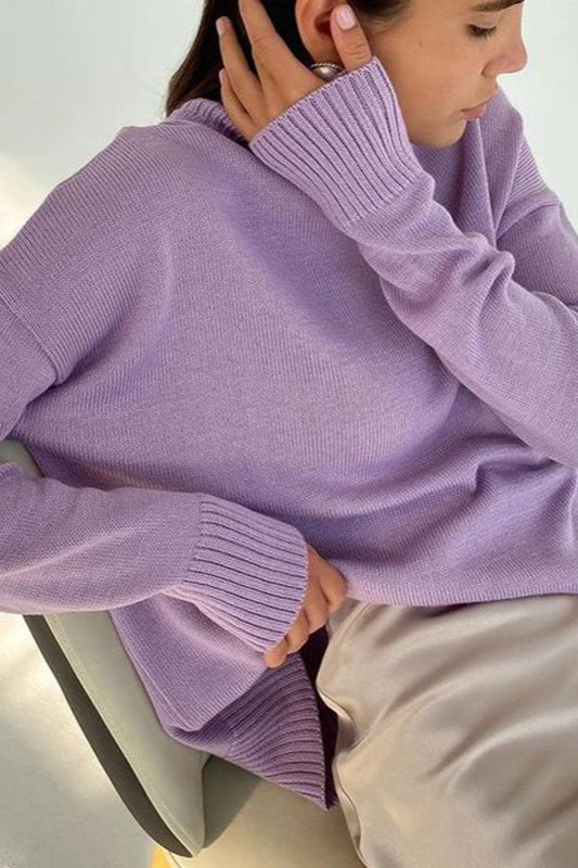 Versatile Turtleneck Euro Sweater