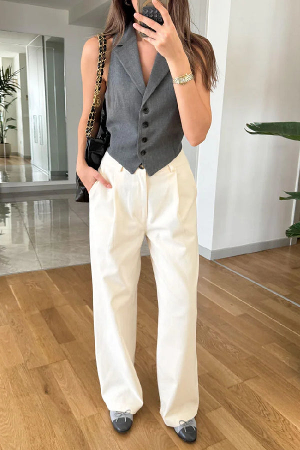Lasel Vest & Pants Two-piece Set